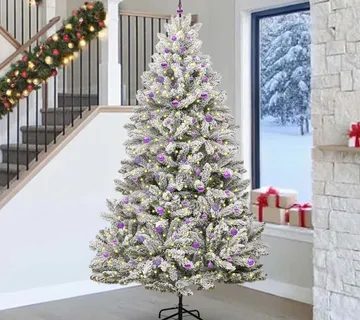 vidaXL Umjetno božićno drvce 270 cm 300 LED lampica Topla bijela - Venlo