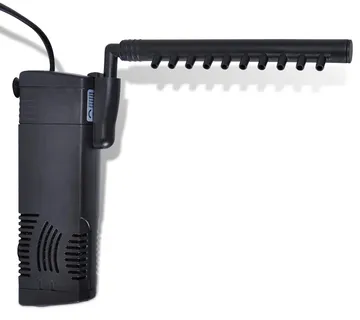 vidaXL Akvarijum, Filter Pumpa sa Aktivnim Ugljenom 300L/h - Venlo