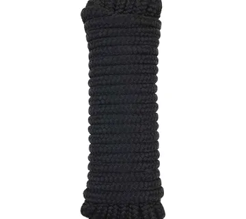 vidaXL Konopac za čamce 12 mm 12 m Crna Poliester - Venlo