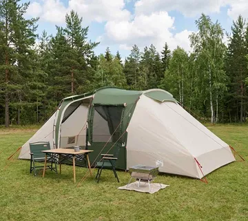 vidaXL Instant šator 524 x 232 x 192 cm Zelena - Venlo