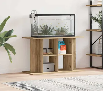 vidaXL Stalak za akvarij Artisan hrast 100x40x60 cm Inženjersko drvo - Venlo