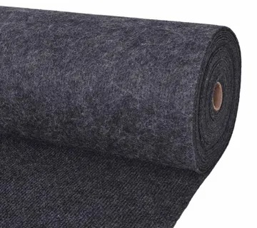 vidaXL Tepih Antracit 1,2 x 20 m Poliester - Venlo