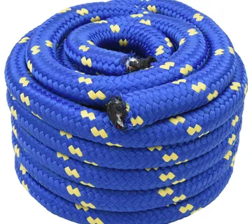 vidaXL Konopac za čamce 3 mm 10 m Plava PP - Venlo
