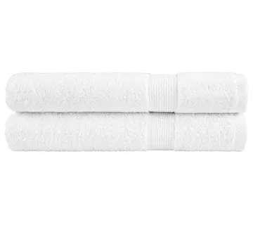 vidaXL Ručnici za saunu SOLUND 2 kom bijeli 80 x 200 cm 600 gsm - Venlo