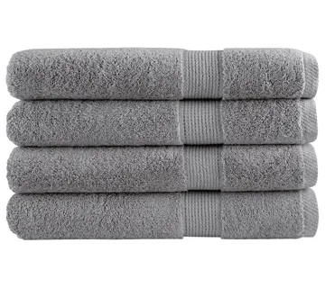 vidaXL Ručnici SOLUND 4 kom sivi 100 x 200 cm 600 gsm - Venlo