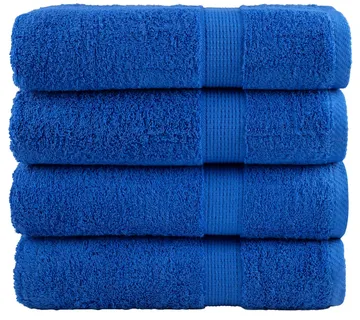 vidaXL Ručnici za tuširanje SOLUND 4 kom plavi 70x140 cm 600 gsm - Venlo