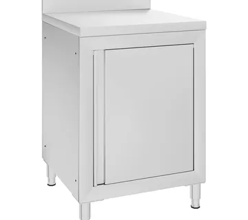 vidaXL Komercijalni radni stol s ormarićem 60 x 60 x 96 cm od čelika - Venlo