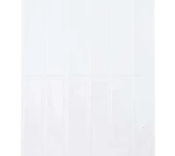 vidaXL Pravougaona keramika 50 kom. Bijela 29 x 23 x 0,08 cm - Venlo