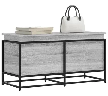 vidaXL Kutija za pohranu boja hrasta 100x40x51,5 cm konstruirano drvo - Venlo