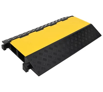 vidaXL Rampa za zaštitu kabela s 2 kanala 90 cm gumena - Venlo