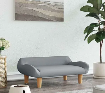 vidaXL Krevet za pse svjetlosivi 70x40x24 cm od tkanine - Venlo