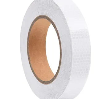 vidaXL Reflektirajuća traka bijela 2,5 cm x 20 m PVC - Venlo