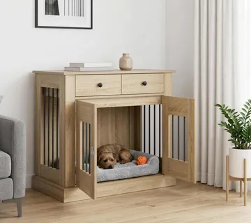 vidaXL Namještaj za kućni kavez Hrast sonoma 90 x 47,5 x 80 cm - Venlo