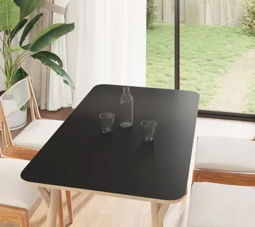 vidaXL Naljepnica za namještaj, samoljepljiva, mat crna, 90 x 500 cm, PVC - Venlo