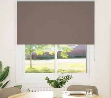 vidaXL Rolo zavjesa Blackout Coffee 120x150 cm Širina tkanine 116,6 cm - Venlo