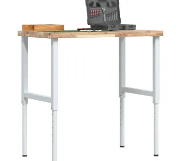 vidaXL Radni stol 100x60x(73-99,5) cm masivno drvo bagrema pravokutni - Venlo