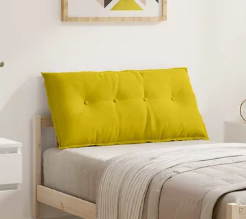vidaXL Jastuk za leđa Žuta 100 x 50 cm Kordura tekstil - Venlo