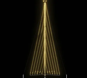vidaXL LED božićno drvce 789 LED toplo bijelo 476 cm - Venlo