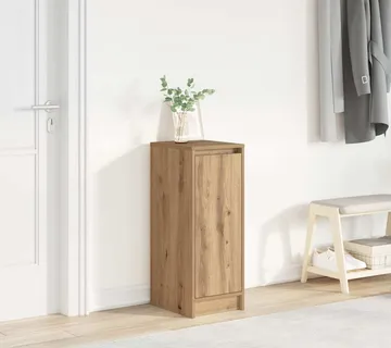 vidaXL Ormarić za cipele boja hrasta 29,5x34x76 cm konstruirano drvo - Venlo