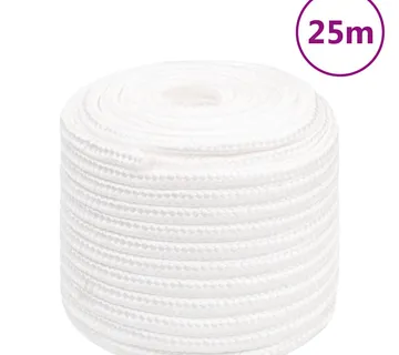 vidaXL Brodski konop svjetlobijeli 18 mm 25 m od polipropilena - Venlo