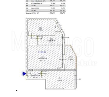 REŠETARI, vrhunska novogradnja 2s+db (stan 7) - cover