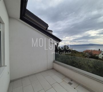 CRIKVENICA, novogradnja blizu mora, pogled na more - cover
