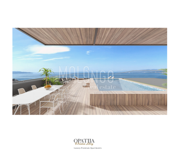 OPATIJA, penthouse s bazenom i pogledom na Kvarner - cover