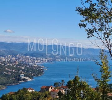 OPATIJA, zemljište s panoramskim pogledom u zaleđu Opatije - cover