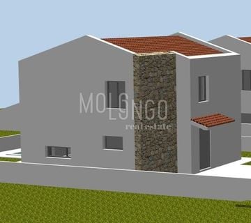 ISTRA, FILIPANA - Zemljište od 353 m² s projektom za kuću katnicu  - cover
