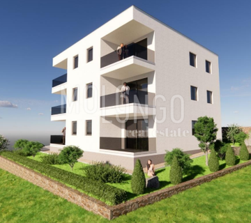 POVILE, novogradnja, 2S/DB 53,73 m2, parking  - cover