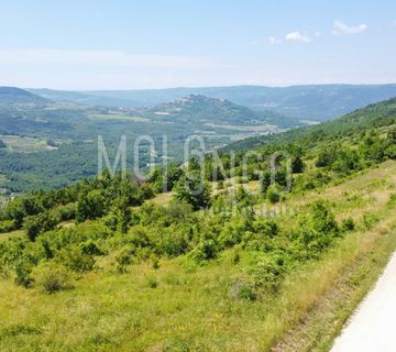 ISTRA, MOTOVUN kompleks zemljište s predivnim panoramskim pogledom - cover