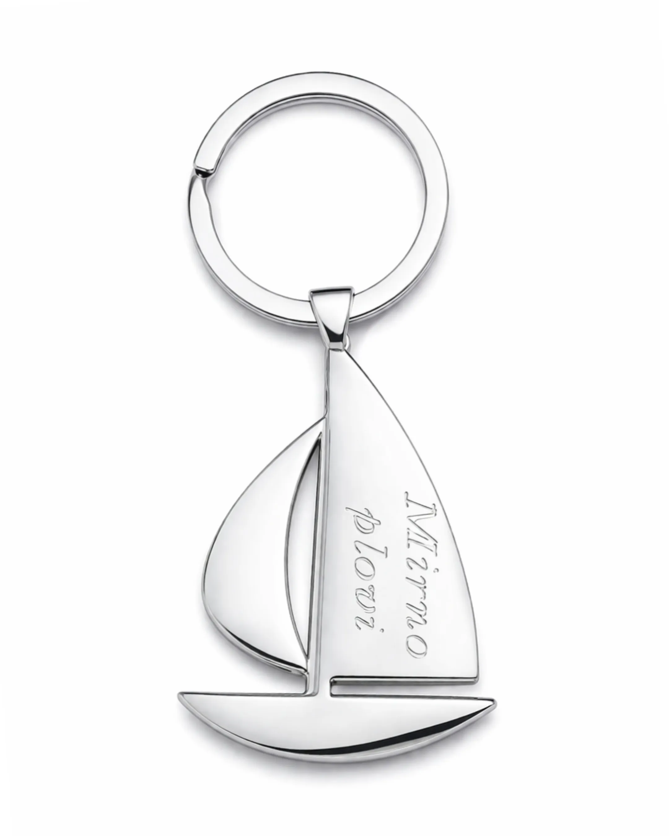 Personalizirani privjesak jedrilica – brodić (Model 4) - cover