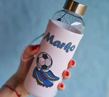Plastična boca za vodu s tiskom – 500ml - cover
