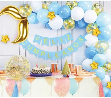 Luk od balona - Mermaid Blue - cover