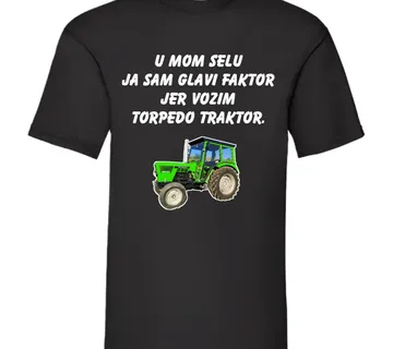 Majica za poljoprivrednika – Torpedo traktor - cover