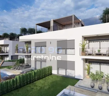 VODICE/SRIMA-NOVOGRADNJA, DUPLEX KUĆA S BAZENOM I GARAŽOM !!! (prodaja - Srima, Vodice