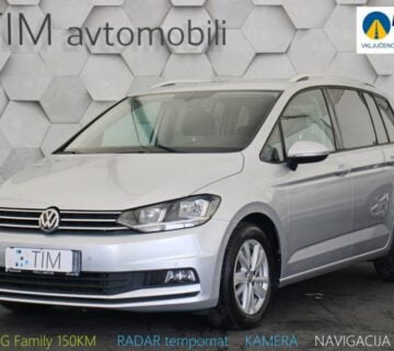 Volkswagen Touran 2.0TDI DSG Family 150KM NAVI KAMERA RADAR tempomat - cover