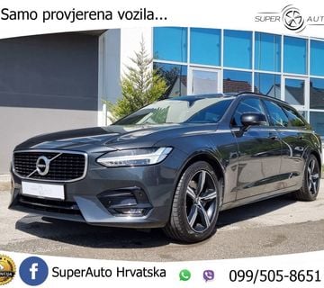 Volvo V90 B5 Aut. AWD R Design 235 KS, u PDV-u REG 11/24 ACC+GR. VENT. SJEDALA - cover