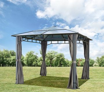 Vrtna sjenica Hardtop Sunset Deluxe 3x3m - cover