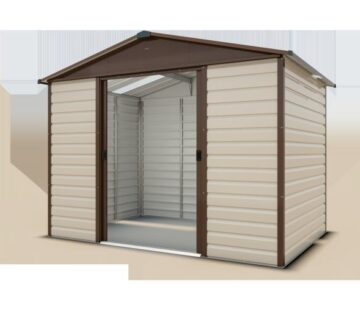 Vrtno spremište Yardmaster smeđe bež 5,3m2 (106TBSL) - cover