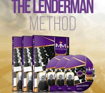 The Lenderman method (komplet od 4 šahovska dvd-a) - cover