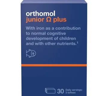 ORTHOMOL JUNIOR OMEGA PLUS KARAMELE 30 - cover