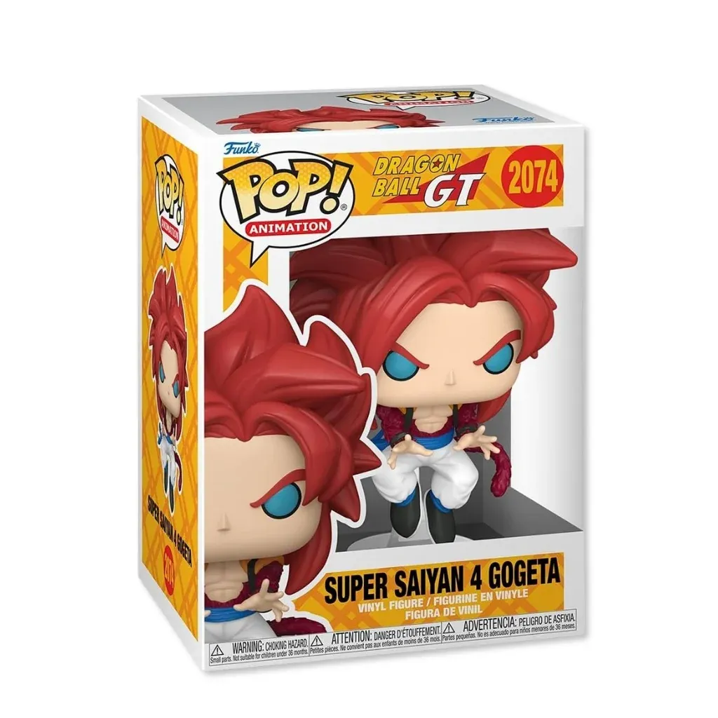 Funko Pop! Animation: Dragon Ball GT – Super Saiyan 4 Gogeta #2074 - cover