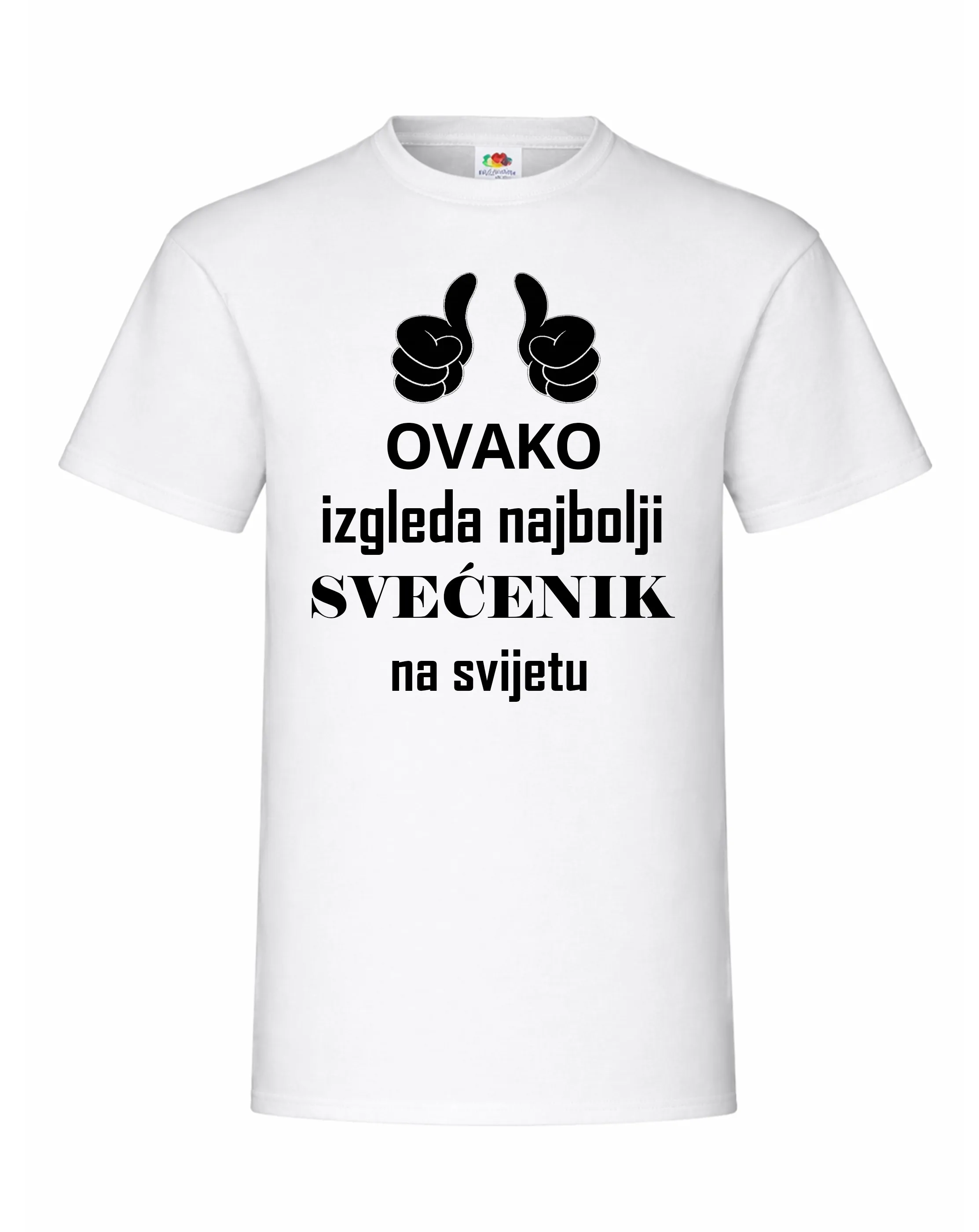Majica za najboljeg svećenika - cover