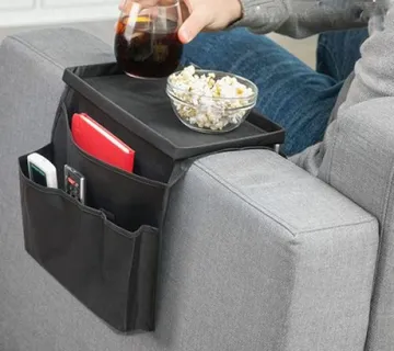 Držač Daljinskog Upravljača s Poslužavnikom za Kauč - cover