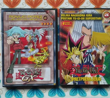 Yu - Gi - Oh!     DVD  više naslova - cover