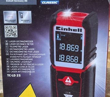 TC-LD 25, digitalni laserski daljinomjer - cover