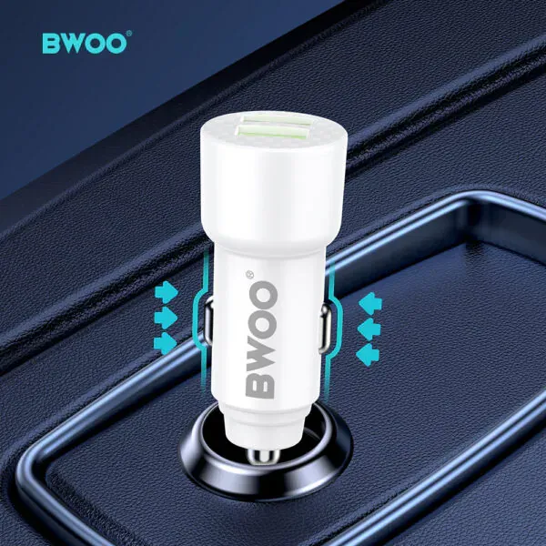 USB punjač za automobil s dva priključka Max BWOO - cover
