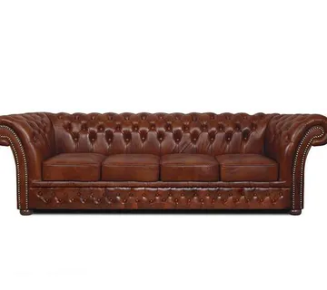 Chesterfield Garnitura Winfield Basic Luxe Leather | 4-sjedišta - cover