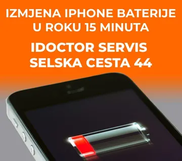 iPhone 4 i 4s baterija - iDoctor Selska cesta 44 - cover